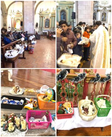 Familias acudieron a  templos y celebraron la Misa de Reyes