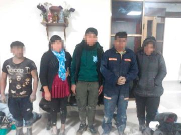 Cinco presuntos “jucus” son detenidos en mina del cerro