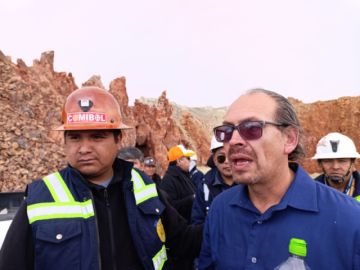 En tres años, la Comibol rellenó seis de los hundimientos en el Cerro Rico de Potosí