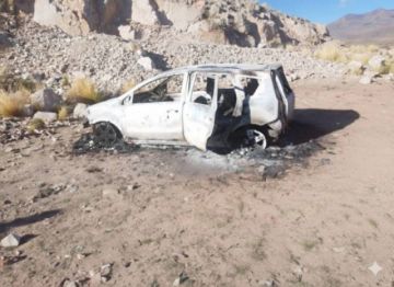 Hallan en Challapata a dos extranjeros sin vida, con signos de tortura y un vehículo quemado