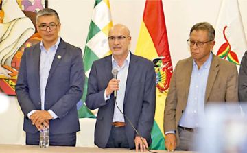 Hay un cuarto intermedio  en diálogo COB-Gobierno