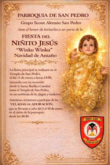 San Pedro vive las veladas del Niñito Jesús Winku Winku