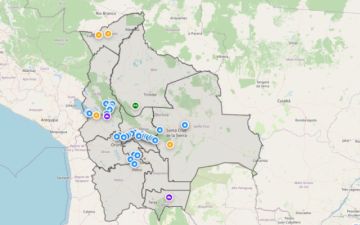 Mapa de transitabilidad: ABC muestra 36 puntos de bloqueo en el país, tres en Potosí