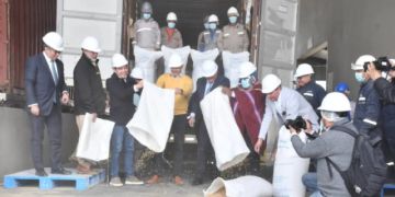 1400 toneladas de trigo son donados a Bolivia por el gobierno de Rusia