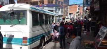 Micros vuelven a operar con cuestionado pasaje de 3,00 Bolivianos