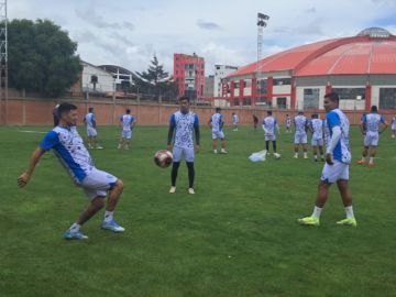 El equipo de Real Potosí continúa con su trabajo de pretemporada 
