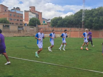 El equipo de Real Potosí continúa con su trabajo de pretemporada 
