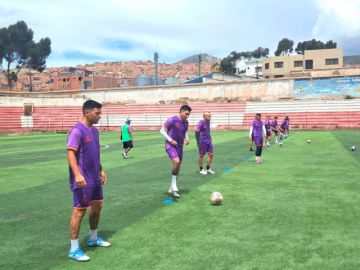 Real Potosí cumple su primera práctica de pretemporada