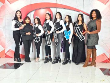 Visitaron el programa de TV El Rincón de la Brujita con Elizabeth Saavedra Mamani.