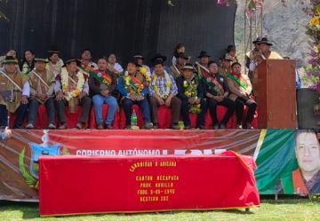 El gobernador de La Paz dio inicio a la segunda fase del asfaltado hacia Cochabamba
