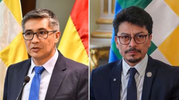 Los ministros Espinoza y Aramayo asisten al Foro de Davos en representación de Bolivia