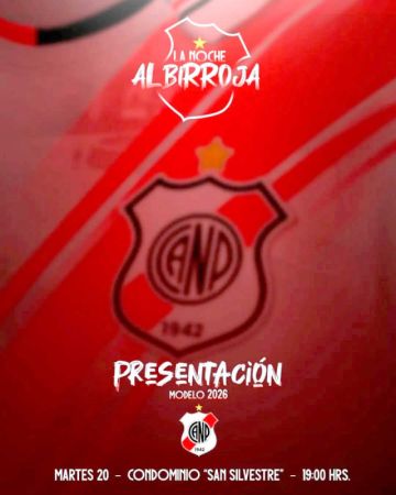 Nacional presenta su equipo modelo 2026
