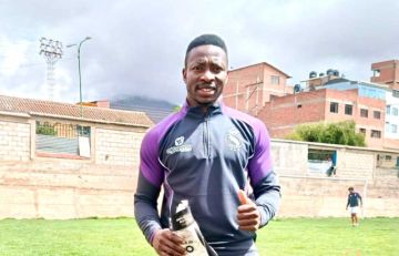 El portero Akologo se suma al trabajo de Real Potosí