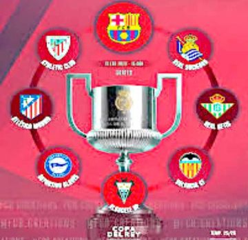 La Copa del Rey: Llaves de cuartos ya están definidas