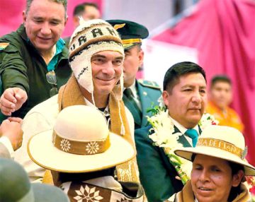 Presidente defiende  su plan “50‑50” de  recursos a regiones