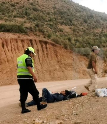 Tupiza: Reportan dos personas heridas en choque de motociclista