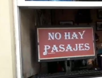 Pasajes de buses se agotaron en gran parte de las empresas en Potosí