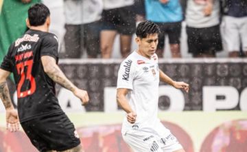 Miguel Terceros se gana la titularidad en el Santos brasileño