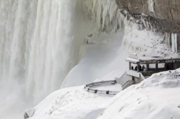La sensación térmica baja a -55 grados centígrados en algunas zonas de Canadá por una masa de aire ártico