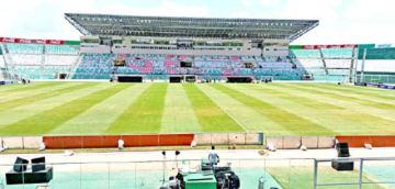  Así quedó el remozado estadio Tahuichi.