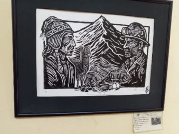 Exposición "Estampas del Bicentenario" muestra el talento potosino del grabado