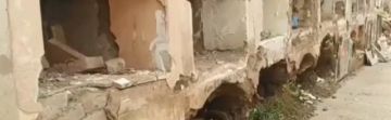 Mausoleos en el Cementerio de Potosí sufren daños por las lluvias