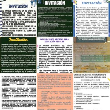 Unidades educativas rurales aún están en busca de estudiantado