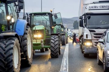 Salen las primeras tractoradas de protestas agrarias frente a Mercosur y la PAC