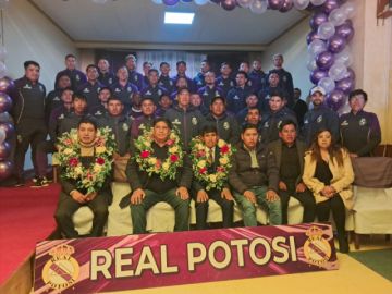 Real Potosí presenta su equipo para la temporada 2026