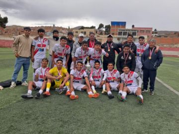 El equipo de Nacional Potosí se corona campeón de la Primera B