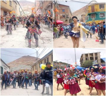 Las danzas nacionales y potosinas estuvieron presentes.
