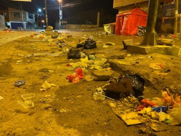 El gerente de la entidad, Edgar Magne, informó que se duplicó la cantidad, en comparación a 2025, cuando se generó 15 toneladas de basura y 10 toneladas de escombros.