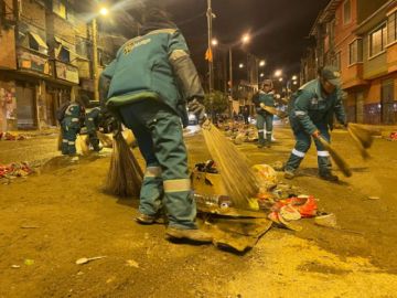 El gerente de la entidad, Edgar Magne, informó que se duplicó la cantidad, en comparación a 2025, cuando se generó 15 toneladas de basura y 10 toneladas de escombros.