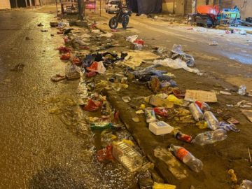 El gerente de la entidad, Edgar Magne, informó que se duplicó la cantidad, en comparación a 2025, cuando se generó 15 toneladas de basura y 10 toneladas de escombros.