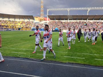 Nacional Potosí final del partido