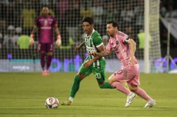 Un gol en contra le da victoria agónica al Inter Miami en casa de Atlético Nacional