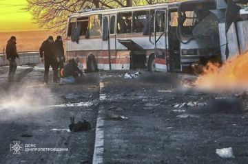 Ucrania: cifra en 12 personas sin vida y 16 heridos, atentado ruso a un autobús de mineros