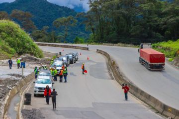 Tras inspección, ABC verifica deterioro en la Doble Vía El Sillar