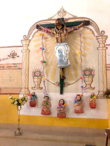La imagen del Tata Q'aqcha que originó la festividad, está en Concepción.