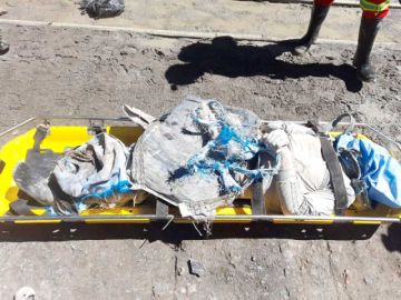 Presunto jucu pierde la  vida en enfrentamiento  en un socavón minero