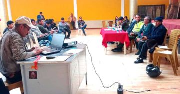 La reunión en el Consejo de Tráfico Vehicular. 