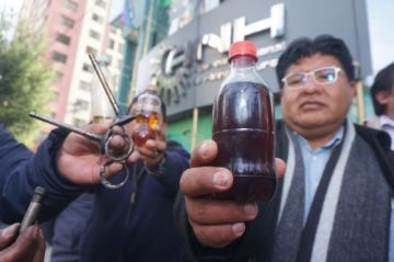 Crecen las protestas de choferes por la mala calidad de los combustibles