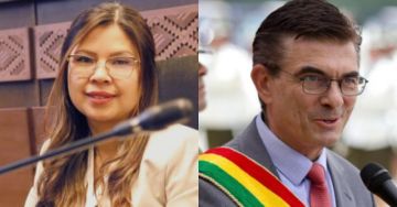 Esposa de Lara: “Si Rodrigo Paz ganó fue por el trabajo que hicimos yo y mi esposo"