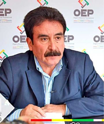Paz designa a Humberto Valenzuela como vocal