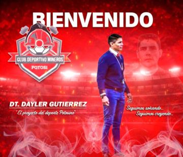 El técnico Dailer Gutiérrez es el nuevo técnico del equipo de Mineros