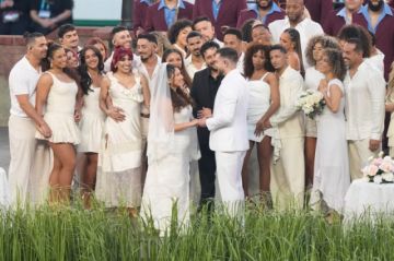 ¿Viste el Show de medio tiempo del Super Bowl LX? ¡la boda fue real!