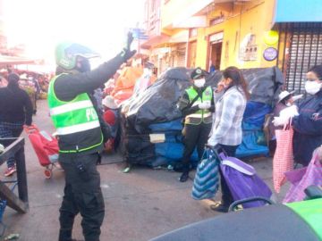 Comerciantes piden presencia policial en el mercado Uyuni 
