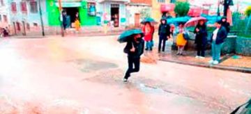 Lluvias continuarán en la semana incluso durante los Carnavales