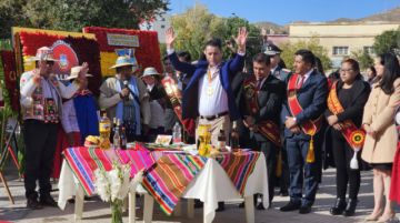 Oruro celebra actos protocolares de su aniversario 245 con el vicepresidente Lara