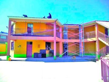 Padres de familia piden acelerar los trabajos de manteniendo de escuelas
